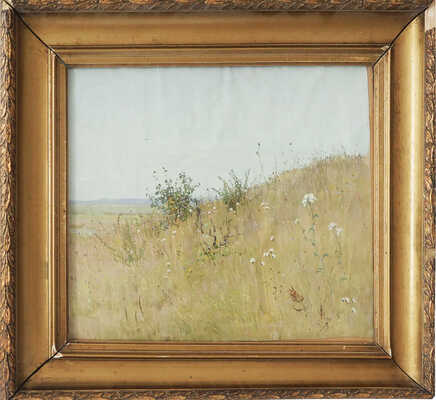 Неизвестный художник. Холм. Этюд 